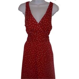Vintage Red Polka Dot Dress Size 8